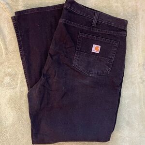 NWT Carhartt black denim pants sz 46